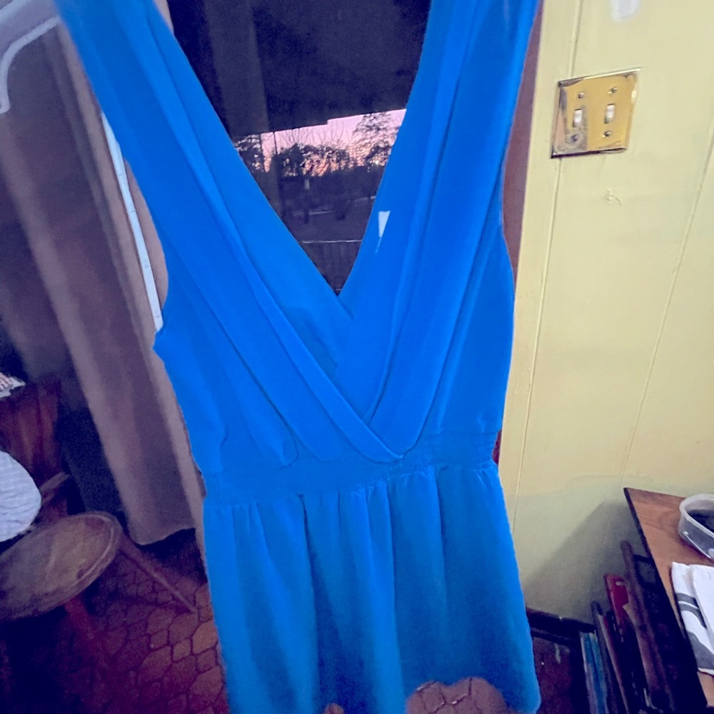 XXI Summer Blue Dress Size L